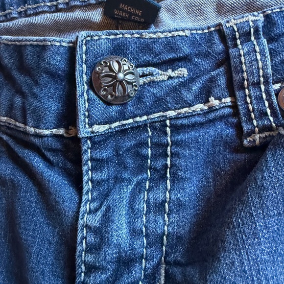 Request Brand Stylish Indigo Women's Skinny Jeans Like New - Picture 6 of 11